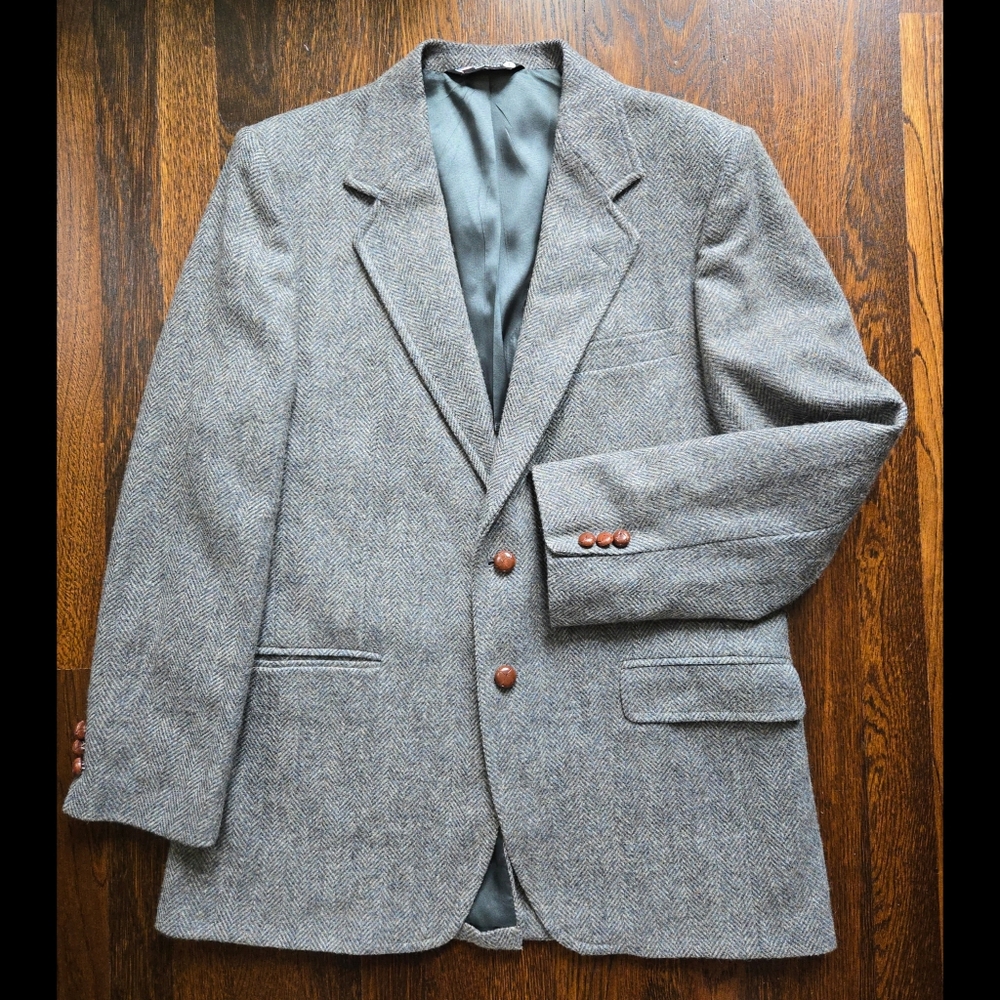 John Alexander Wool Blazer Vintage Size 40